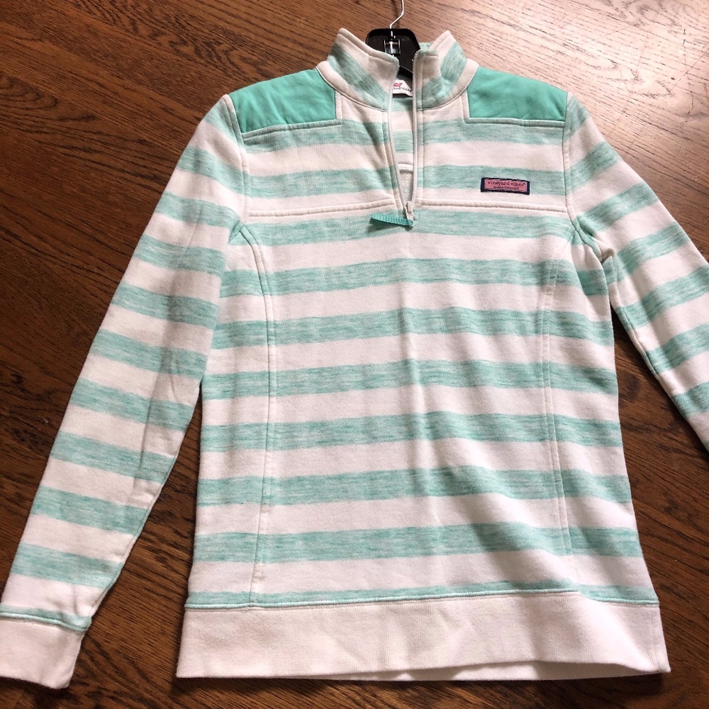 Vineyard Vines Light Blue and White Shep Shirt